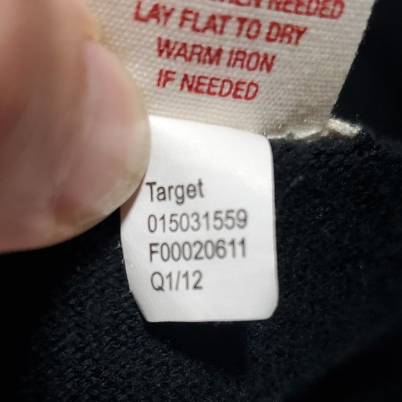 Mossimo Knit Quarter Sleeve Black Cardigan Sweater - Picture 9 of 9